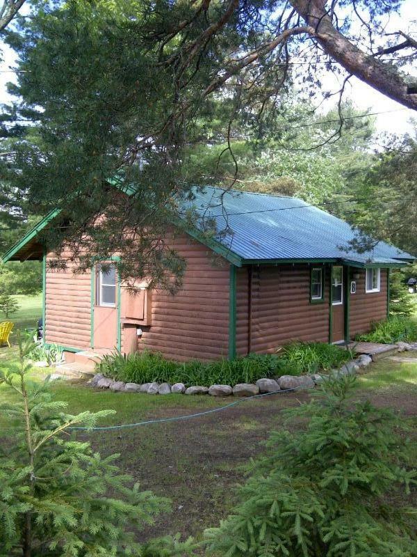 Logging Chain Lodge Cottage Resort Dwight Exterior photo